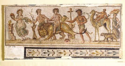 Dionysian Procession, from El-Jem (Thysdrus) by Roman